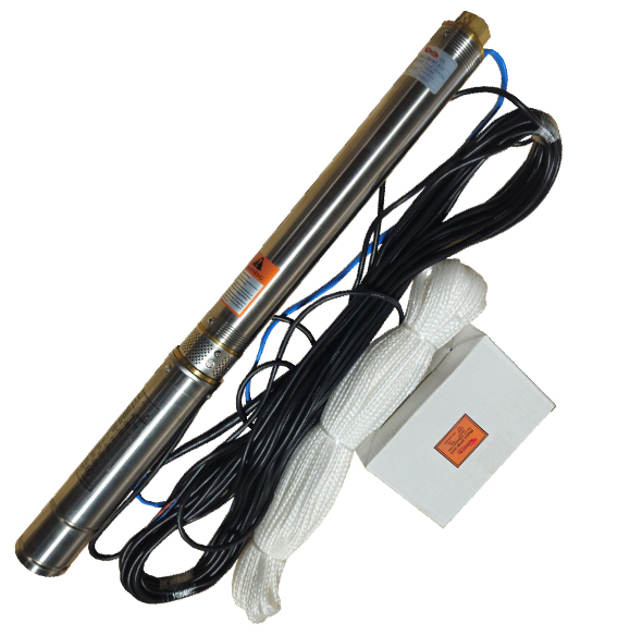 0.18KW 2.5 INCH Borehole Pump Combo 2.5SD1.5/12