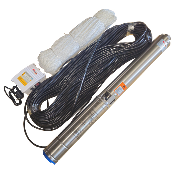 1.1KW 4 Inch Borehole Combo 4SA2/21 COMBO
