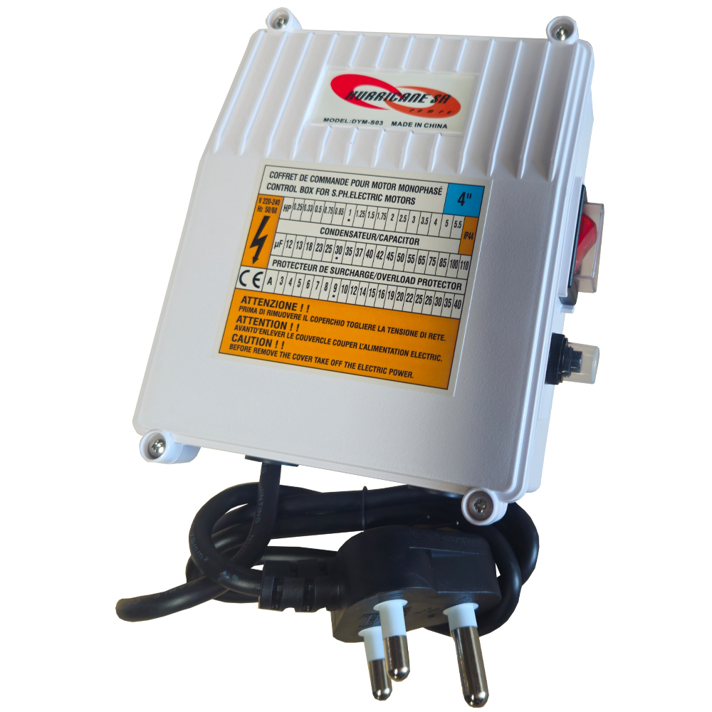 4" Standard Control Box 220V 1.5KW