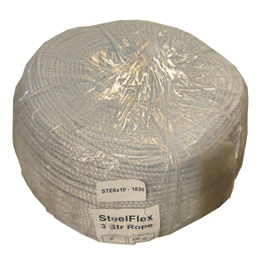 Steel Flex 3Str Rope 6mm (SF3-6)